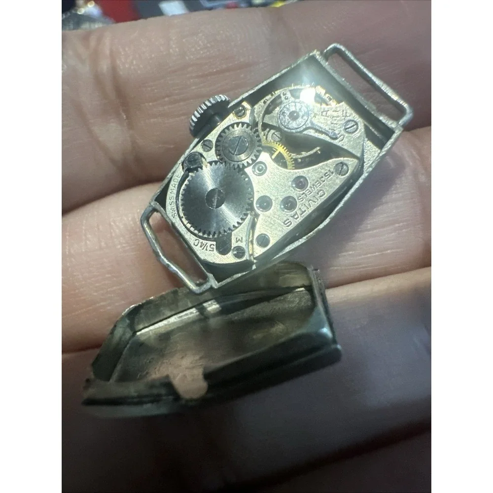 Vintage 1930s Rex Manual Wind Ladies Watch‎ 15.4mm Civitas Movement 15J - Repair